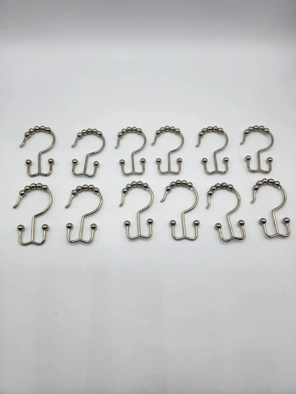 Utopia Bedding Stainless Steel Shower Curtain Hooks 12 count. #O-LD